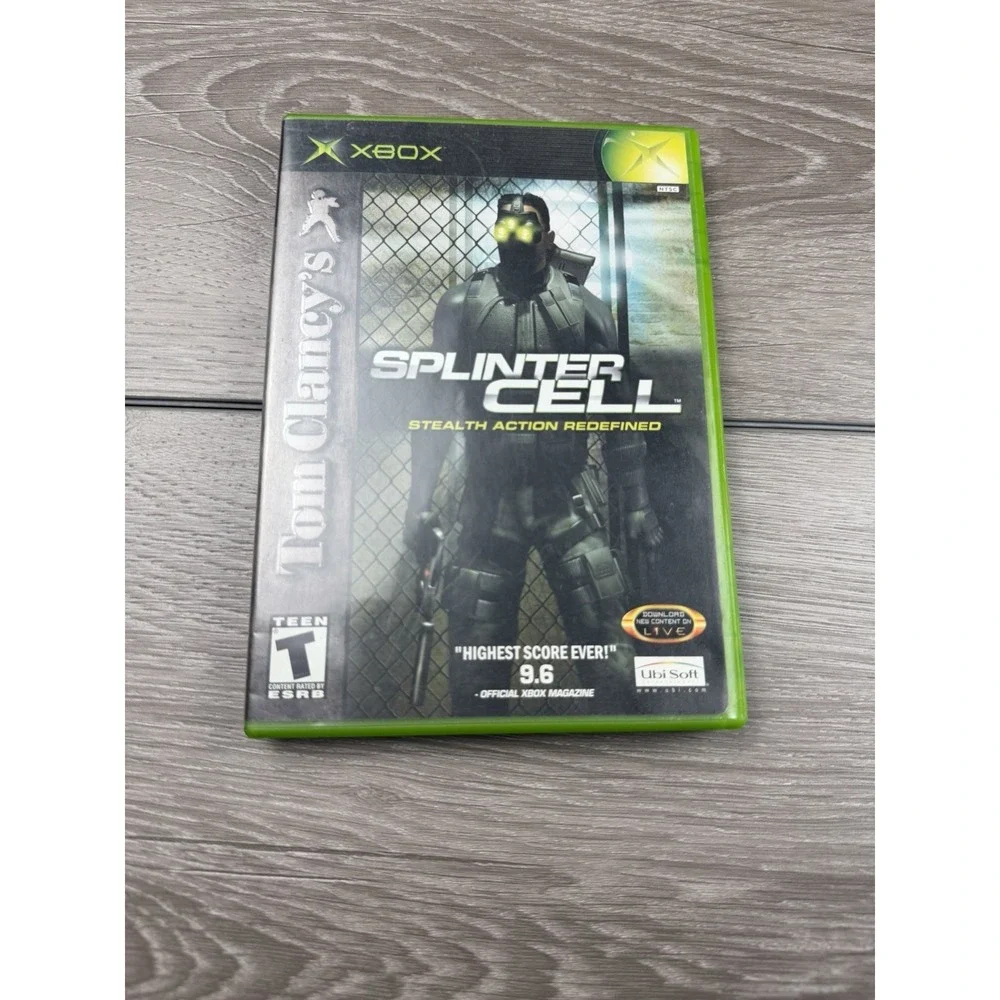 Tom Clancy's Splinter Cell (Microsoft Xbox, 2002) CIB Complete